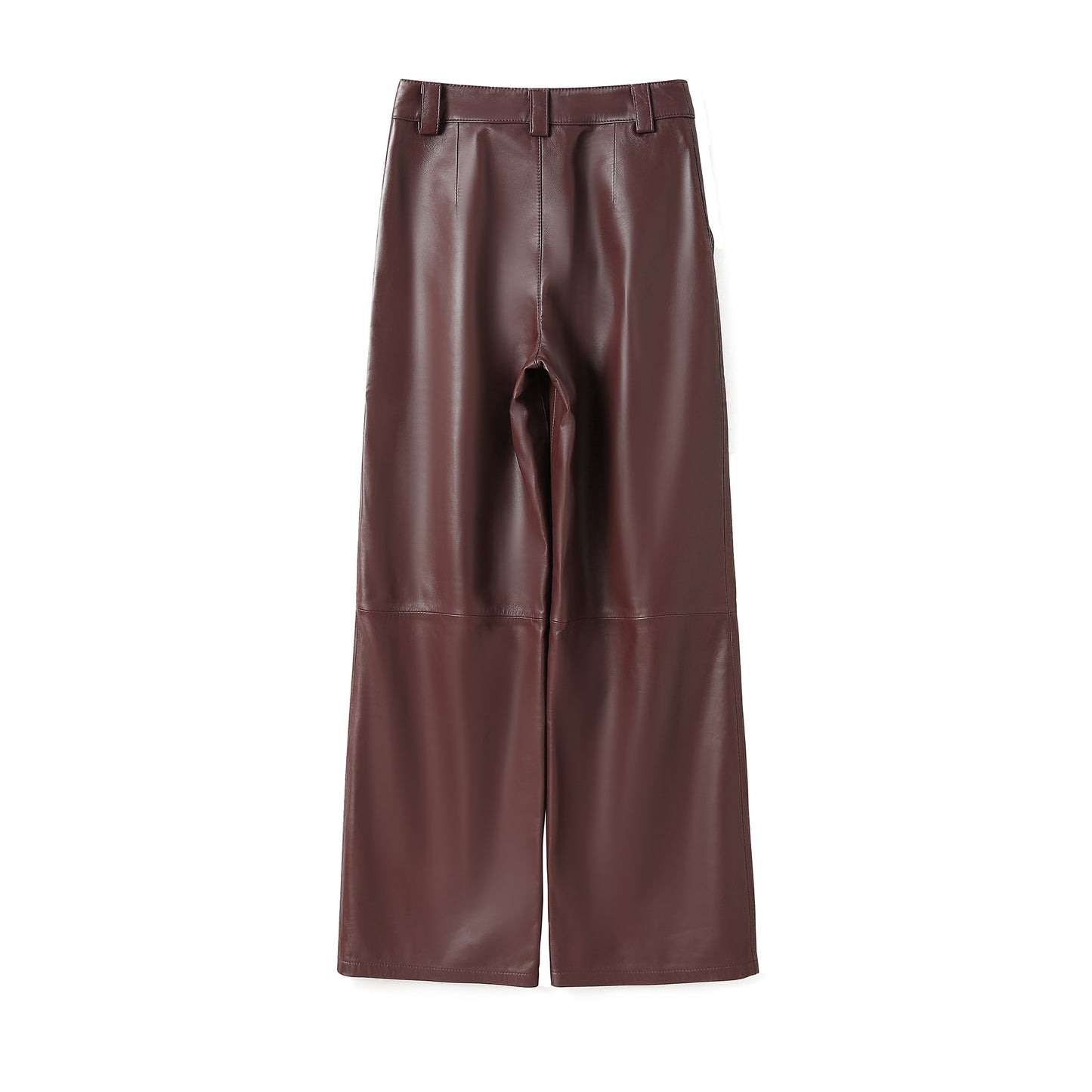 ALICE LEATHER PANT BERRY