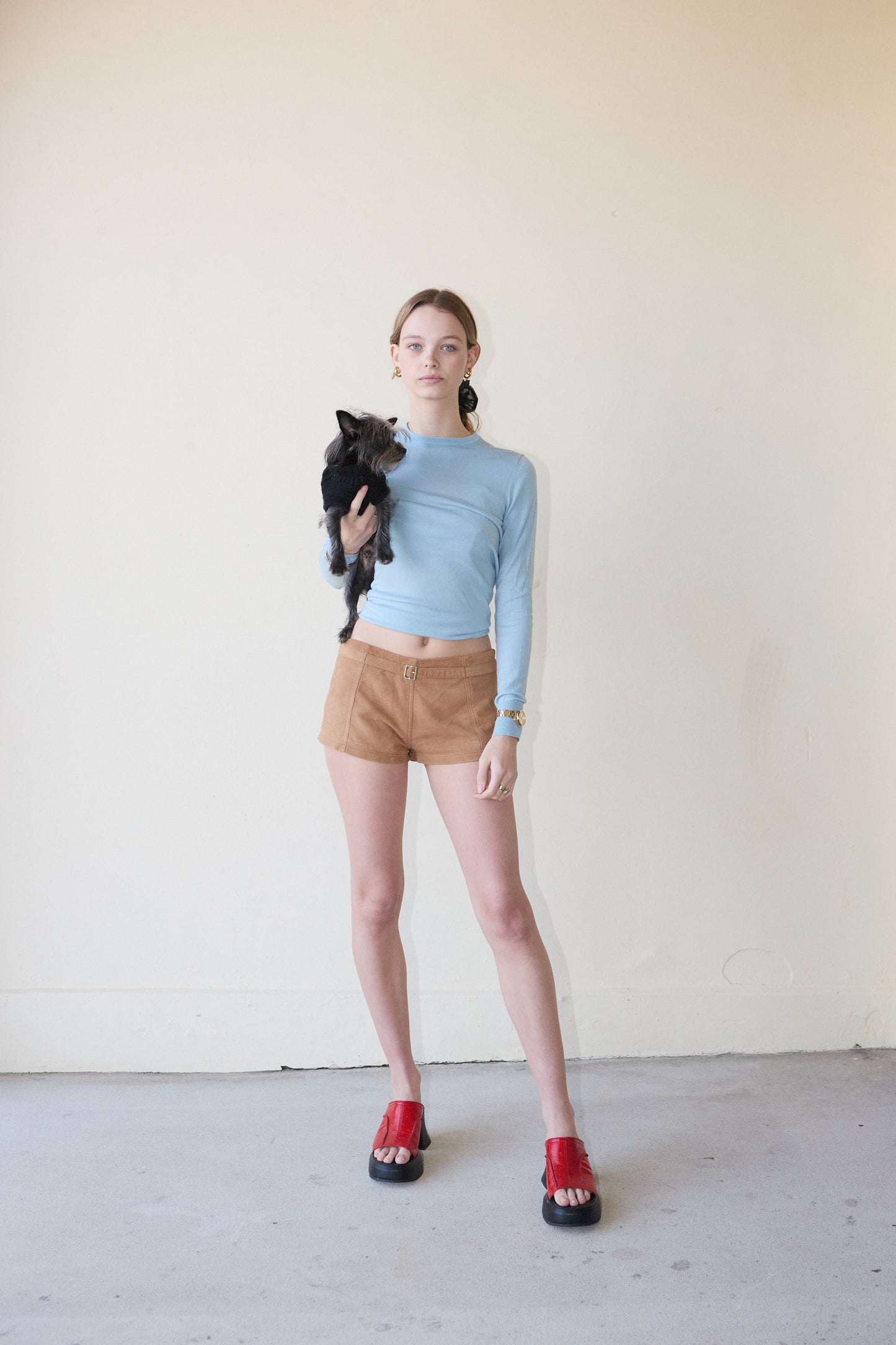 SUMMER SUEDE SHORTIE