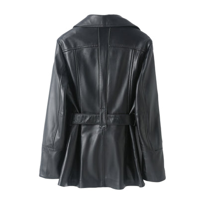 BETTY LEATHER JACKET BLACK