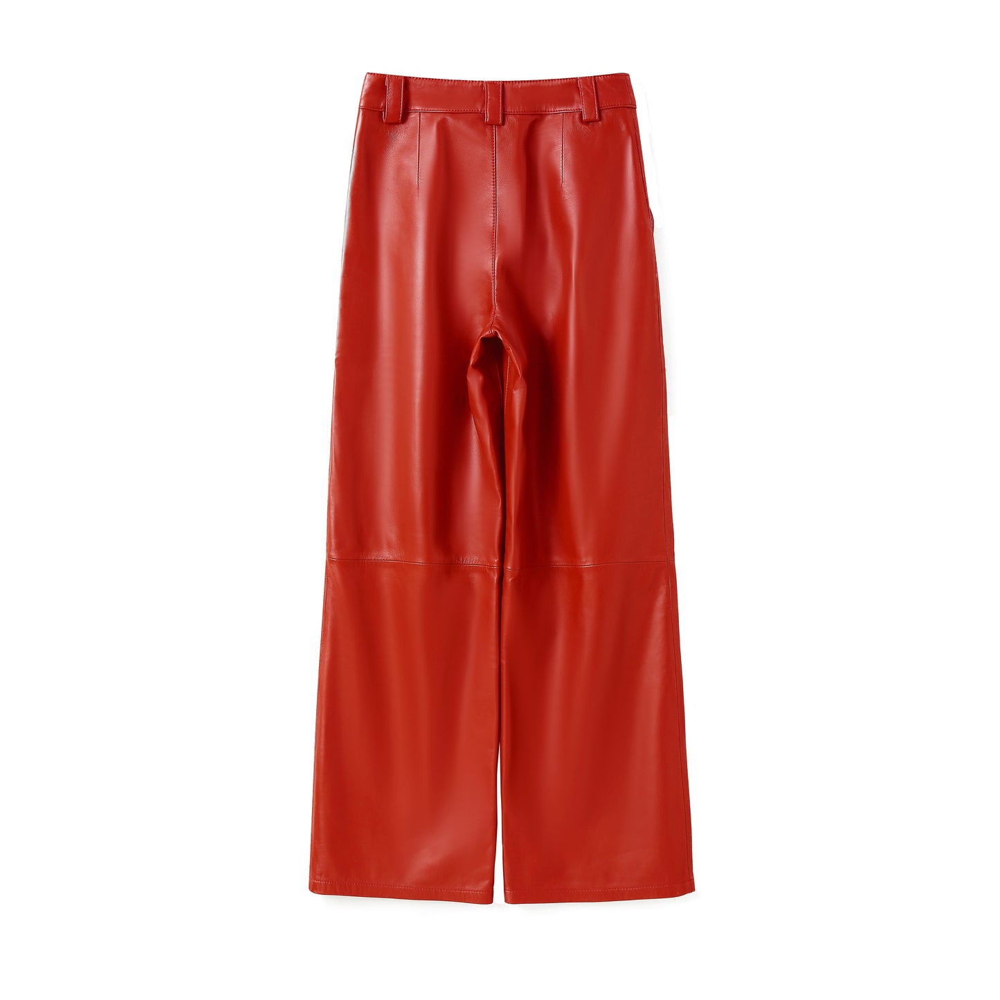 ALICE LEATHER PANT CHERRY