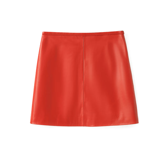 MICRO MINI SKIRT CHERRY