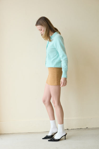 MICRO MINI SUEDE SKIRT