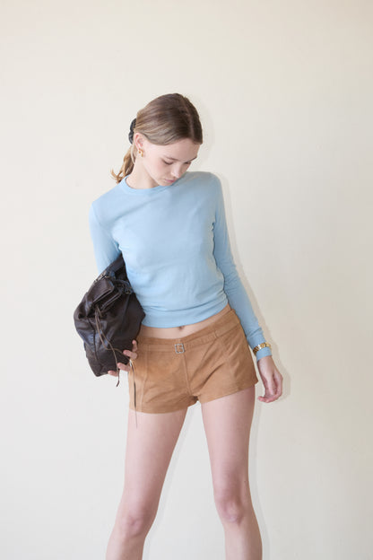 SUMMER SUEDE SHORTIE