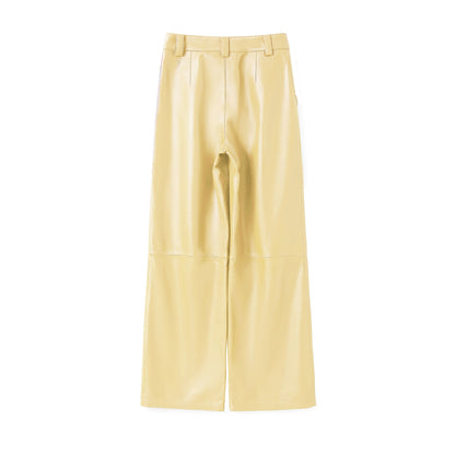 ALICE LEATHER PANT BUTTER