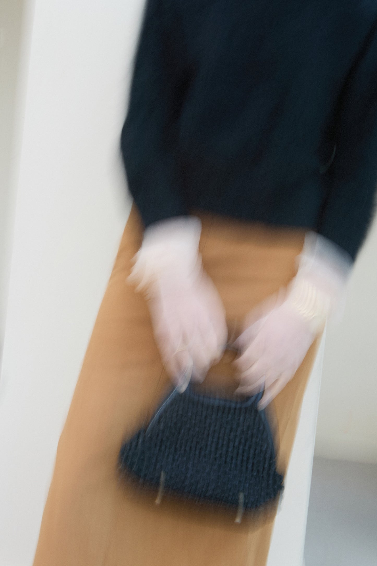 BARBARA LONG SUEDE SKIRT CAMEL