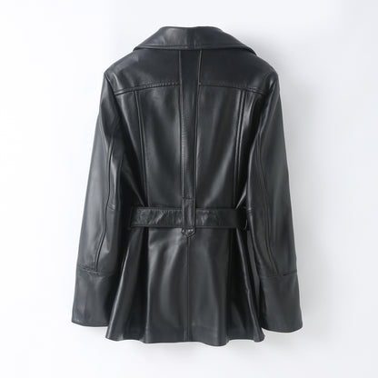 BETTY LEATHER JACKET BLACK