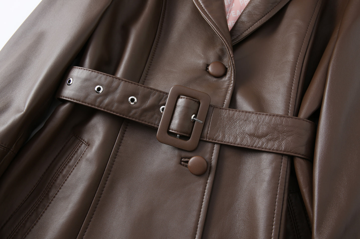 BETTY LEATHER JACKET CHOCOLATE
