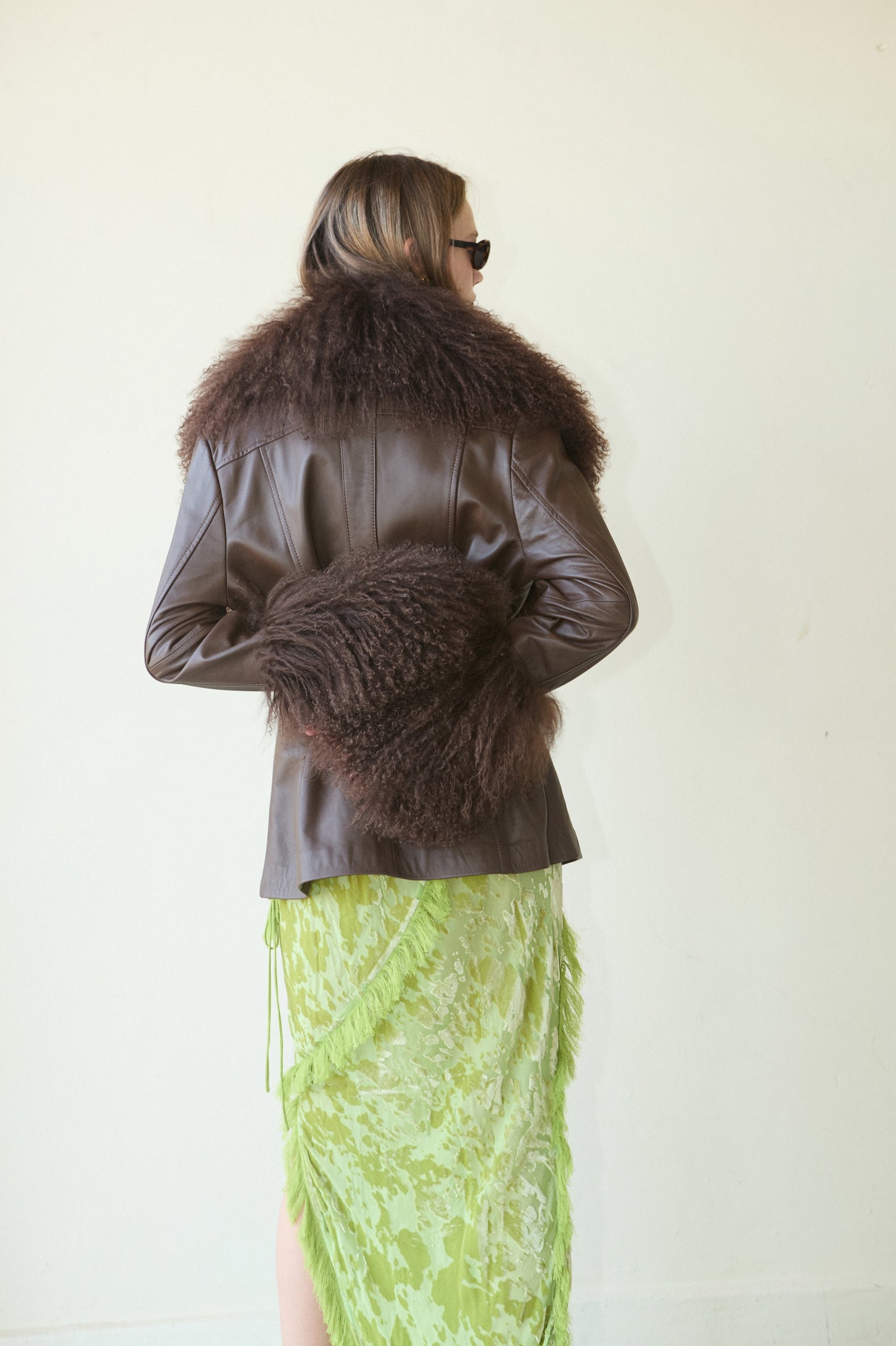 BETTY LEATHER JACKET CHOCOLATE