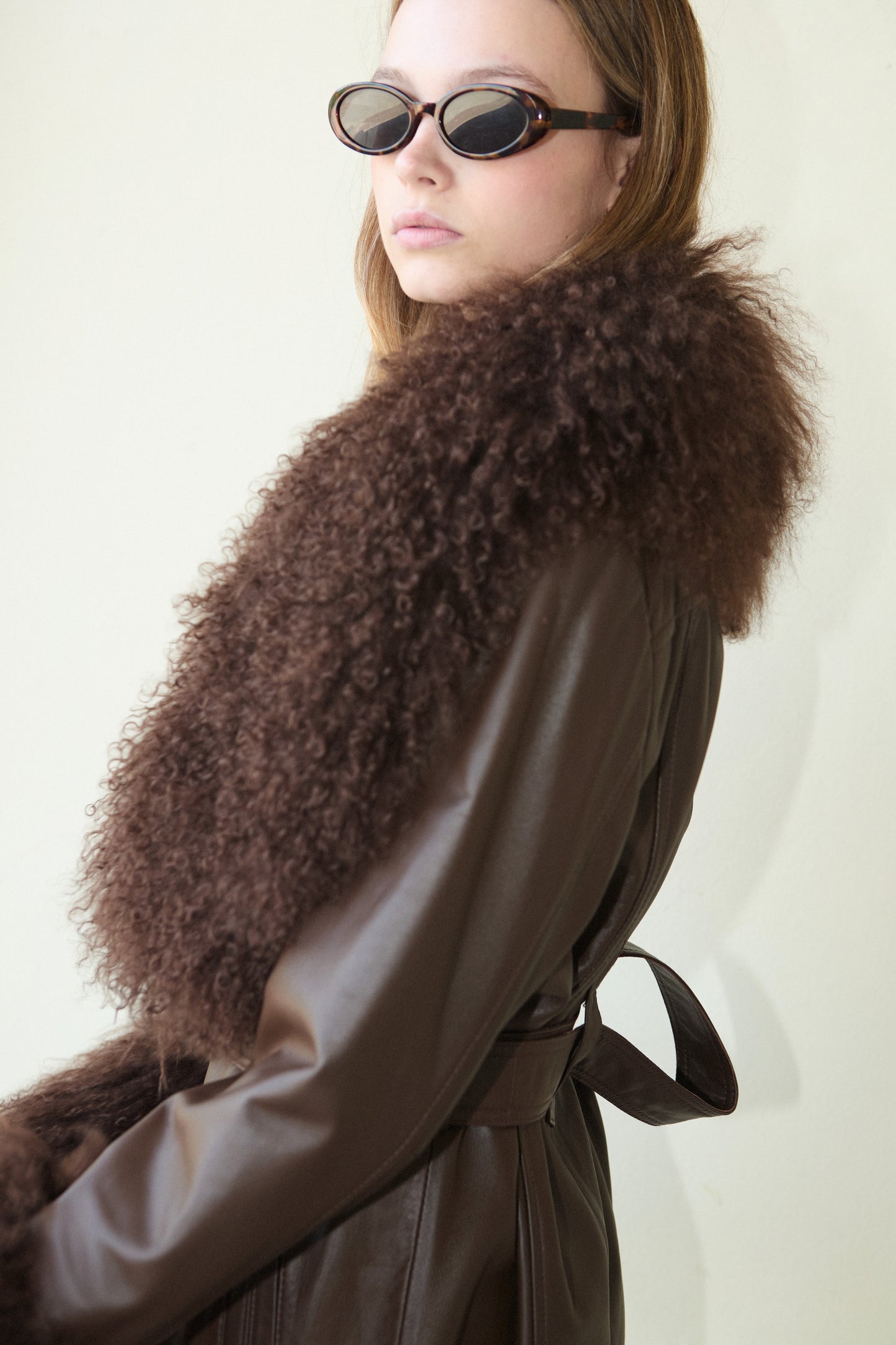 BETTY LEATHER JACKET CHOCOLATE