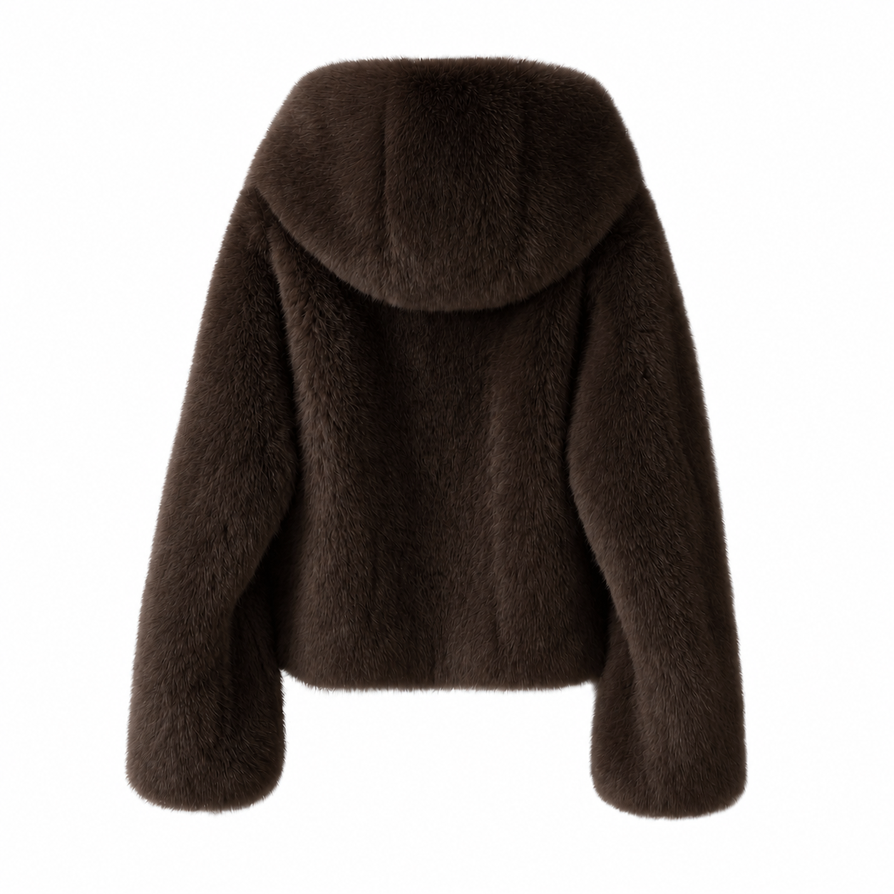 FOXY FAUX FUR CHOCOLATE