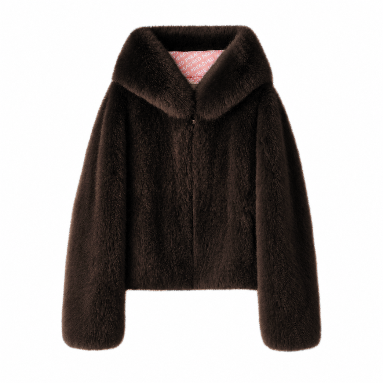 FOXY FAUX FUR CHOCOLATE