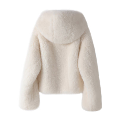 FOXY FAUX FUR CREAM