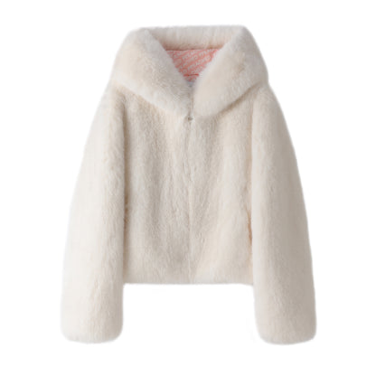 FOXY FAUX FUR CREAM