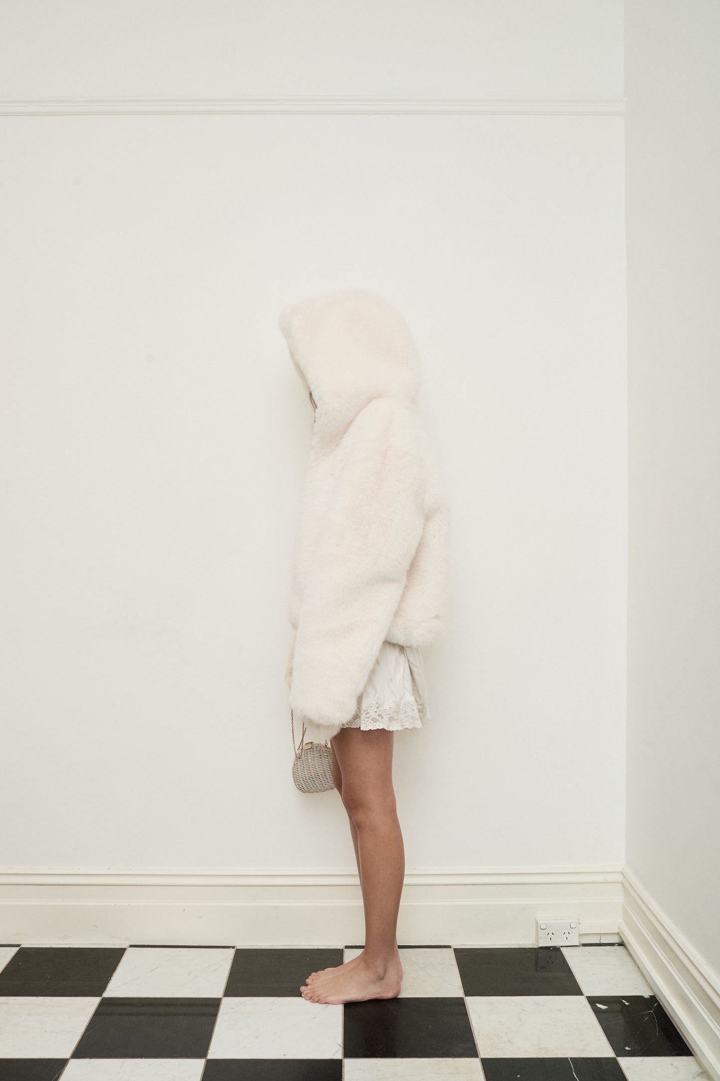 FOXY FAUX FUR CREAM