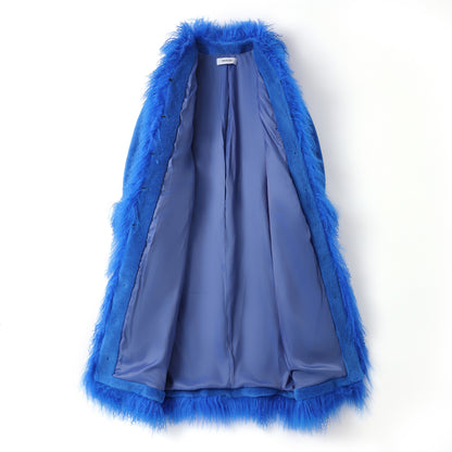 JAGGER WOOL COAT AZURE