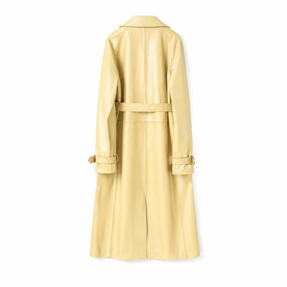 SLIZ LEATHER COAT BUTTER
