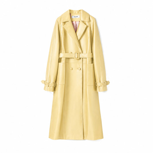 SLIZ LEATHER COAT BUTTER